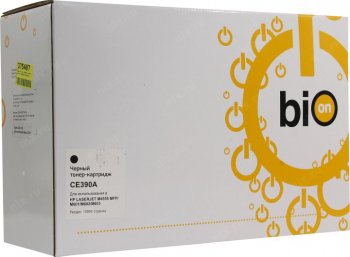 Картридж Bion BCR-CE390A для HP LaserJet Enterprise M4555/М601/M602/M603 (10000 стр.),Черный, с чипом