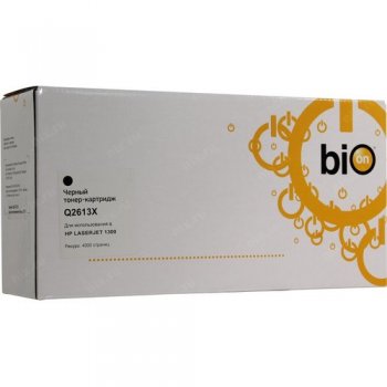 Картридж Bion BCR-Q2613X для HP LaserJet 1300/1300n (4000 стр.),Черный, с чипом