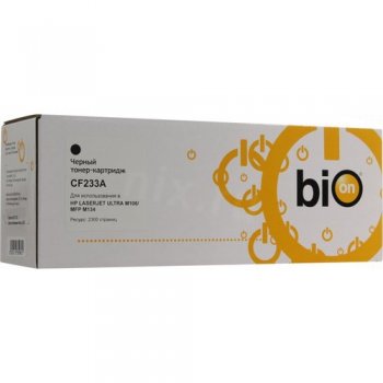 Картридж Bion BCR-CF233A для HPLaserJet Ultra M106w/M134a/M134fn (2300 стр.), Черный, с чипом