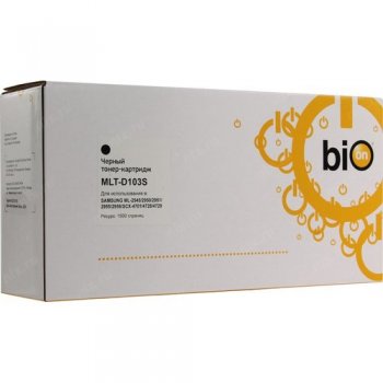 Картридж Bion BCR-MLT-D103S для Samsung ML-2950ND/2950/2955ND/2955/2955DW/4728FD, SCX-4729FD/4729FW (1500 стр.),Черный , с чипом
