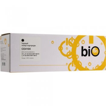 Картридж Bion BCR-CE410X для HP LaserJet Pro M351/M375/M451/M475 (4000 стр.),Черный, с чипом