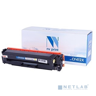 Картридж NV-Print CF412X Yellow для HP Color LJ Pro M452dw/M452nw/M452dn MFP M477dn/M477dw/M477fnw