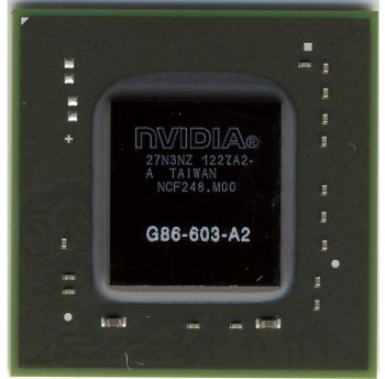 Видеочип G86-603-A2 nVidia GeForce 8400M GT, с разбора