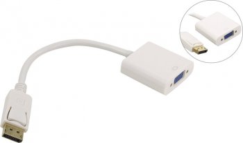 Переходник Orient <C308W> DisplayPort (M) -> VGA (15F)