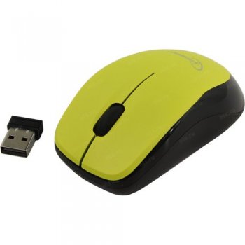 Мышь беспроводная Gembird Wireless Optical Mouse <MUSW-360-LM> (RTL) USB 3btn+Roll