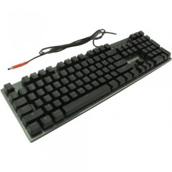 Клавиатура Bloody B760 Black LK Black <USB> 104КЛ, подсветка клавиш