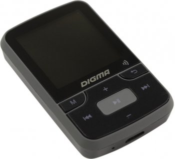 Аудиоплеер Digma <Z4-16Gb-Red/Black> (MP3 Player,USB, BT, microSD)
