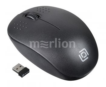 Мышь беспроводная OKLICK Wireless Optical Mouse <685MW> <Black> (RTL) USB 3btn+Roll <1058946>