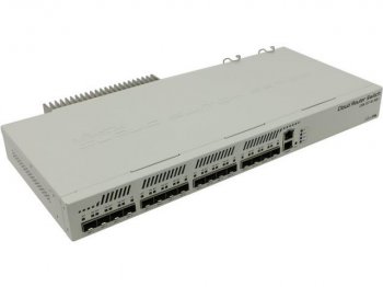 Коммутатор MikroTik CRS317-1G-16S+RM (L3) 1x1Гбит/с 16SFP+ управляемый