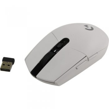Мышь беспроводная (910-005291) Logitech G305 Wireless Gaming Mouse LIGHTSPEED 12000dpi White