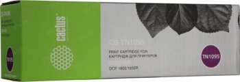 Картридж Cactus CS-TN1095 TN-1095 черный (1500стр.) для Brother DCP 1602/1602R, HL 1202/1202R