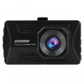 Автомобильный видеорегистратор Digma FreeDrive 208 Night FHD черный 2Mpix 1080x1920 1080p 170гр. GP6248A