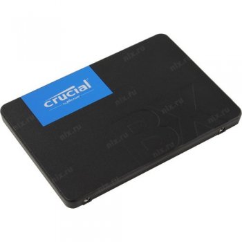 Твердотельный накопитель (SSD) 240 Gb SATA 6Gb/s Crucial BX500 <CT240BX500SSD1> 2.5" 3D TLC