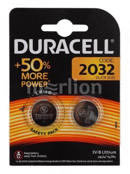 Батарейка Duracell DL/CR2032 CR2032 (2шт)