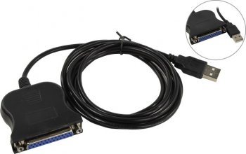 Кабель Orient <ULB-225N18> LPT25F -> USB AM 1.8м