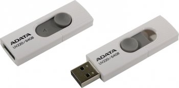 Накопитель USB A-Data UV220 <AUV220-64G-RWHGY> USB2.0 Flash Drive 64Gb