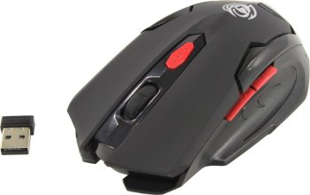 Мышь беспроводная Dialog Gan-Kata <MRGK-10U> (RTL) USB 6btn+Roll,
