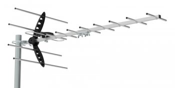 Антенна ТВ Hyundai H-TAE260 17дБ пассивная серебристый