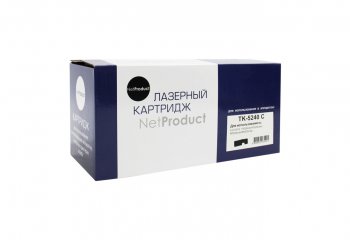 Картридж NetProduct (N-TK-5240C) для Kyocera-Mita P5026cdn/M5526cdn, C, 3K (аналог TK-5230C)