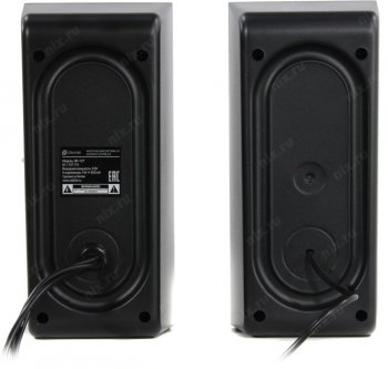 Колонки Oklick OK-127 2.0 черный 6Вт