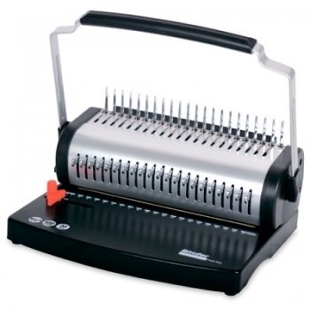 Брошюровщик Office Kit B2121 A4/перф.20л.сшив/макс.500л./пластик.пруж. (6-51мм)