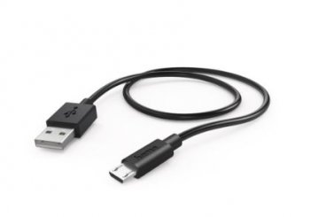 Кабель Hama 00178328 micro USB B (m) USB A(m) 0.6м черный