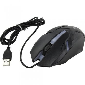 Мышь Defender Hit Optical Mouse <MB-550 Black> (RTL) USB 3btn+Roll <52550>
