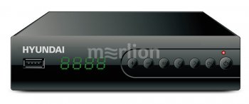 Приставка для цифрового ТВ DVB-T2 Hyundai H-DVB560 черный