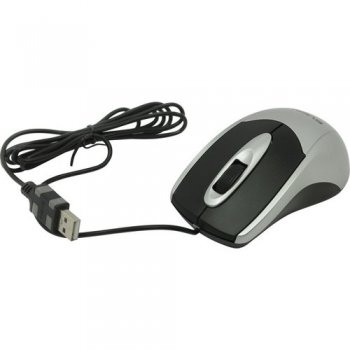 Мышь SVEN Optical Mouse <RX-110 USB Silver> (RTL) USB 3btn+Roll