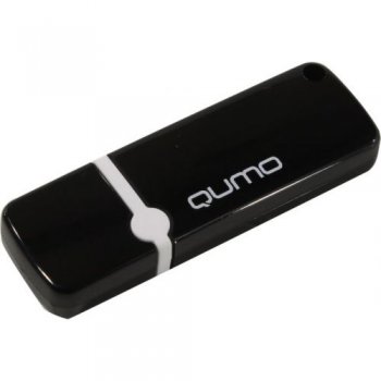 Накопитель USB Qumo Optiva <QM64GUD-OP2-Black> USB2.0 Flash Drive 64Gb (RTL)