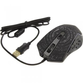 Мышь QUMO Gaming Optical Mouse <Valhalla M35> (RTL) USB 6btn+Roll <24116>