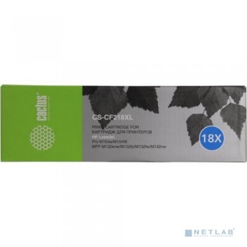 Картридж Cactus CS-CF218XL для HP LJ M104/M132