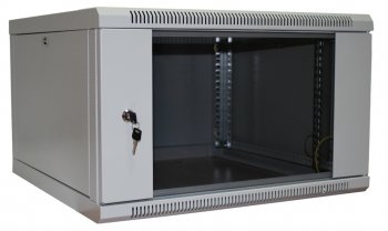 Шкаф монтажный SN-TSn 19" 6U450W-GD