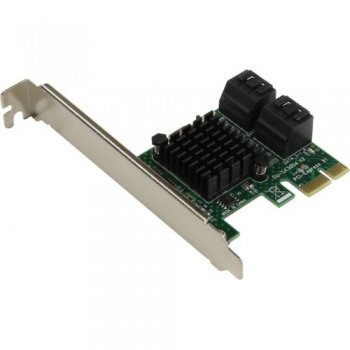 Контроллер Espada <PCIe4SATA3ASM> (RTL) PCI-Ex1, SATA, 4port-int