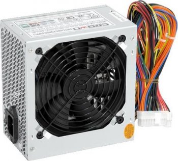 Блок питания ATX 400W Crown CM-PS400W (20+4pin) 80mm fan 2xSATA