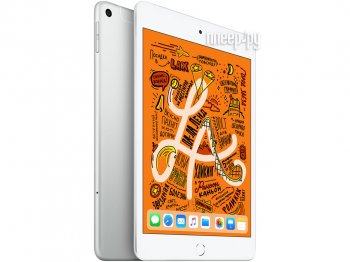 Планшетный компьютер APPLE iPad mini 256Gb Wi-Fi + Cellular Silver MUXD2RU/A