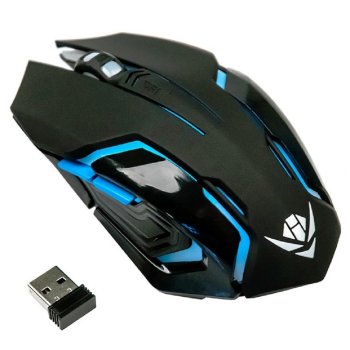 Мышь Nakatomi Wireless Optical Mouse <MROG-20UR> (RTL) USB 6btn+Roll