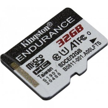 Карта памяти microSDHC 32Gb Class10 Kingston SDCE/32GB High Endurance w/o adapter