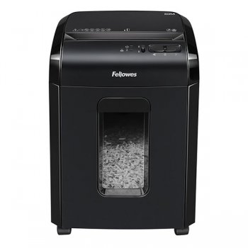 Уничтожитель бумаги Fellowes PowerShred 10M (секр.P-5) перекрестный 10лист. 19лтр. скобы пл.карты