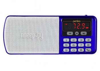 Радиоприемник Perfeo Егерь FM+ i120 Blue