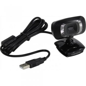 Веб-камера CANYON <CNE-CWC3N Black> Web Camera (USB2.0, 1280x720, микрофон)
