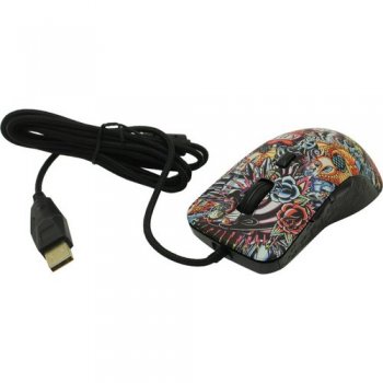 Мышь QUMO Gaming Optical Mouse <Splash M40> (RTL) USB 6btn+Roll <23602>