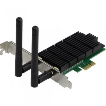 Адаптер беспроводной связи TP-LINK <Archer T4E> Wireless Dual Band PCI Express Adapter (802.11a/b/g/n/ac, PCI-Ex1)