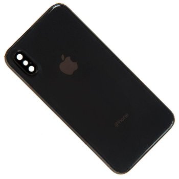 Задняя крышка для смартфона iPhone Xs в сборе с рамкой s, черный
