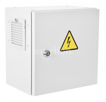 Шкаф ЦМО Эконом (ШТВ-НЭ-6.6.3-3ВВА-Т1) настенный 600x300мм пер.дв.стал.лист задн.дв.спл.стал.лист несъемн.бок.пан. серый 270мм 28кг 600мм IP