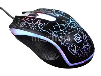 Мышь Оклик 395M SHADOW черный оптическая (1500dpi) USB для ноутбука (3but)