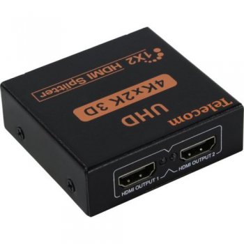 Разветвитель видеосигнала Telecom <TTS7000> HDMI Splitter (1in -> 2out, ver1.4) + б.п.