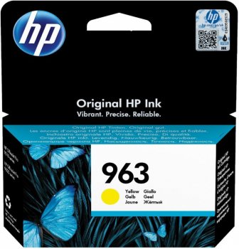 Картридж HP 963 3JA25AE желтый (700стр.) для OfficeJet Pro 901x/902x