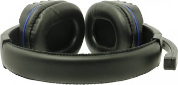 Наушники с микрофоном Defender Warhead G-160 черно-синий, кабель 2,5 м