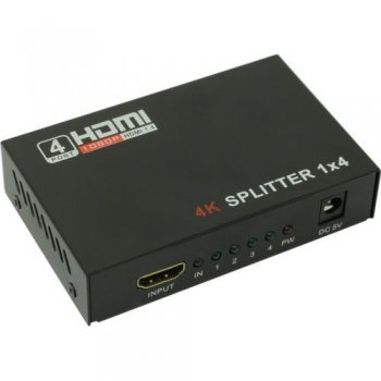 Разветвитель видеосигнала 4-port HDMI Splitter